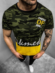 Férfi póló Zöld OZONEE JS/SS10978Z