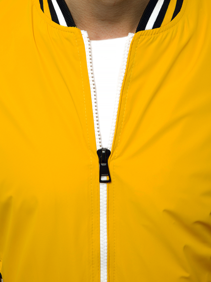 Férfi bomber dzseki sárga OZONEE N/6196