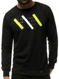 Férfi melegítő felső Fekete OZONEE MACH/2105