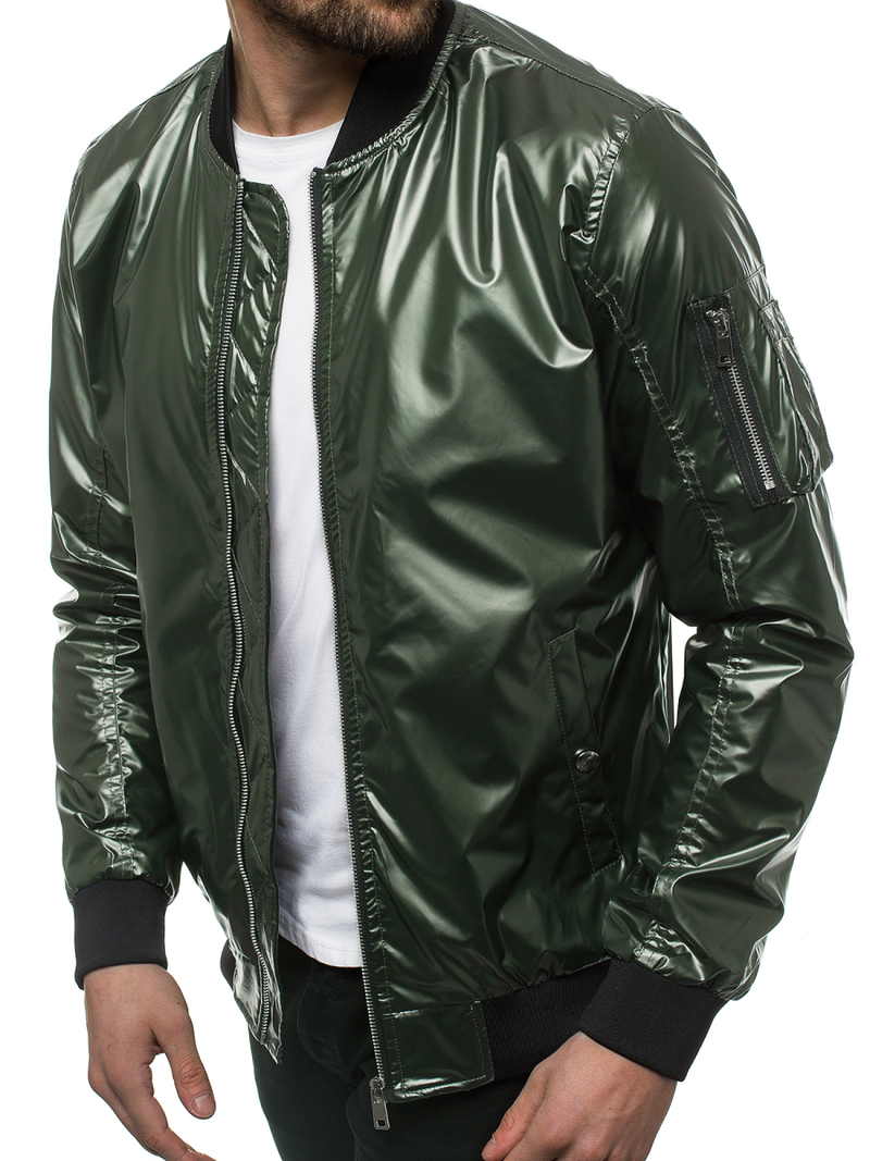 Férfi bomber dzseki zöld OZONEE N/6147