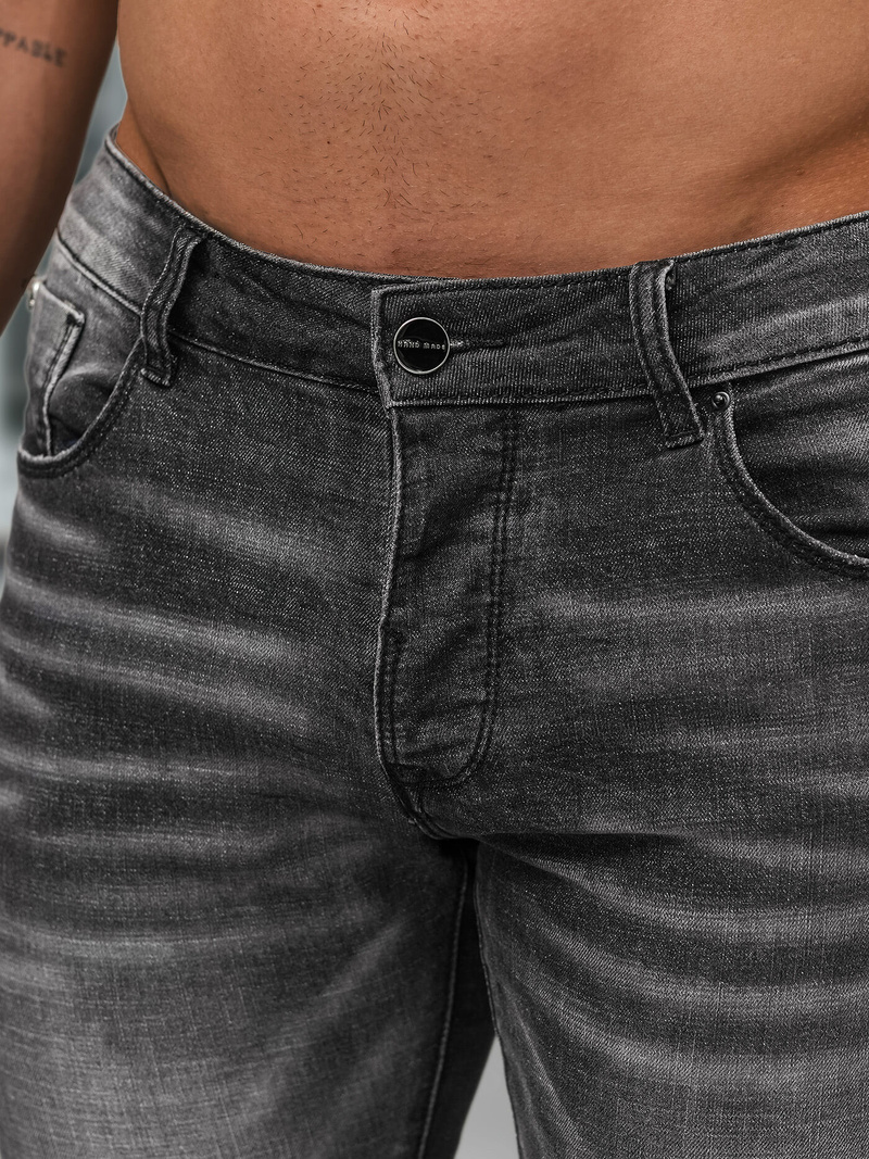 Férfi farmer nadrág fekete OZONEE NB/MP0070NZ