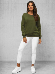 Női Pulóver Khaki OZONEE JS/W01Z