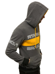 Férfi Melegítő felső Grafit OZONEE JS/DD20131