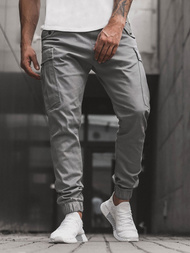 Férfi nadrág jogger Szürke OZONEE A/1005