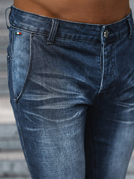 Férfi farmer nadrág sötét-kék OZONEE NB/MP0091BS