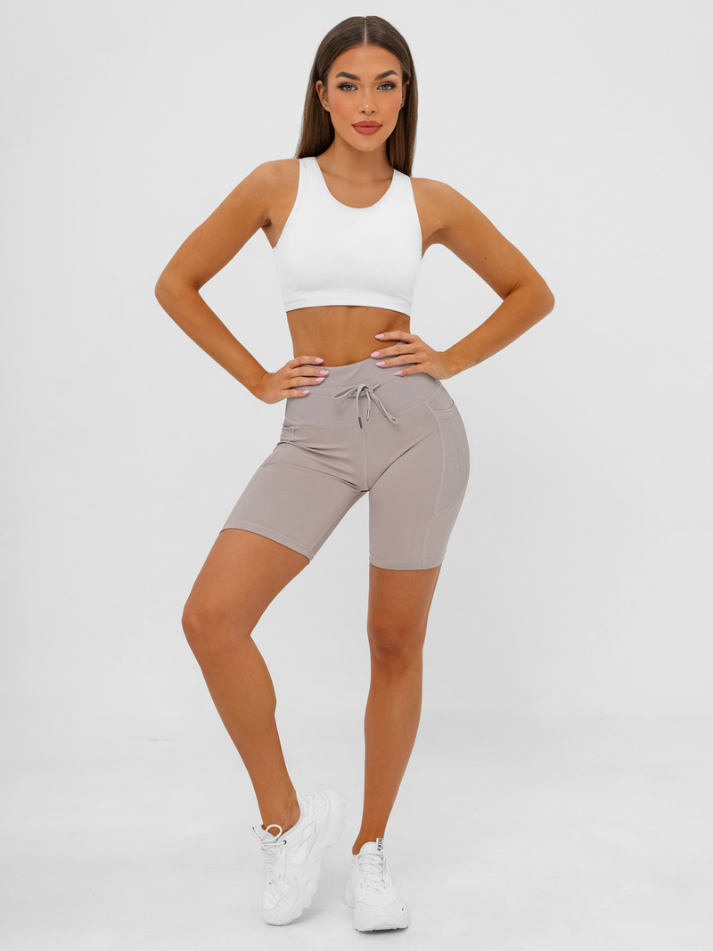 Rövid női leggings mohaachát OZONEE JS/XY24026S