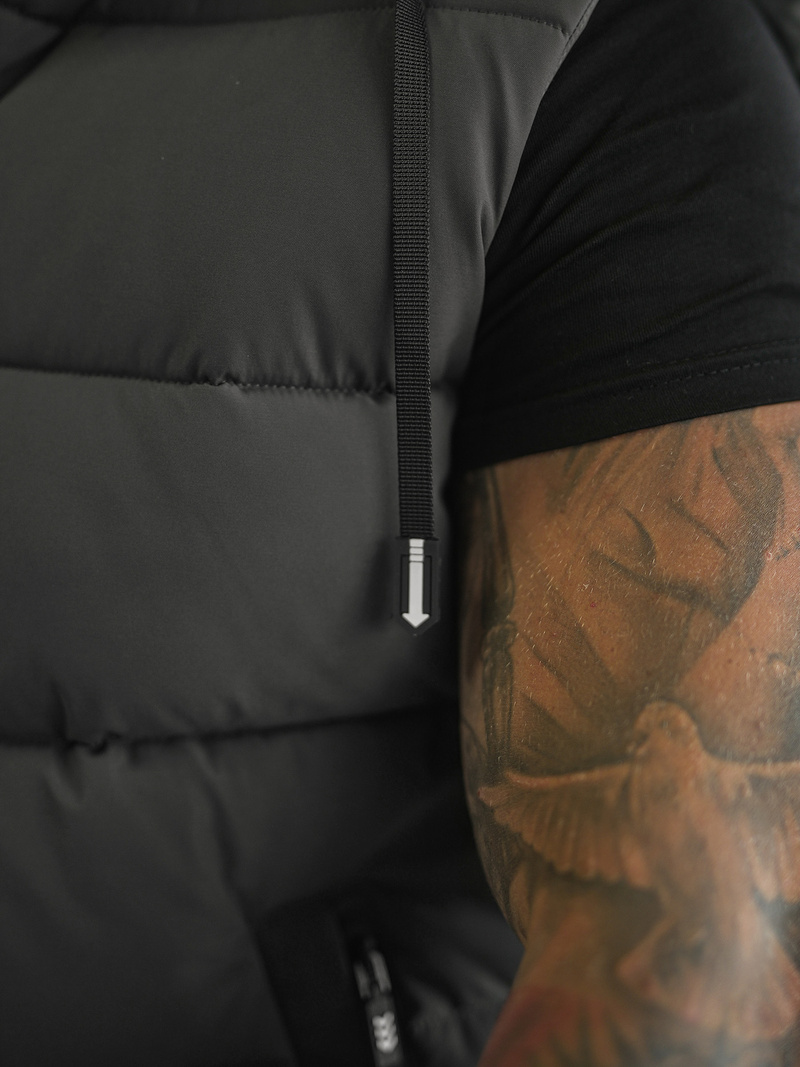 Férfi Mellény Grafit OZONEE JS/32M1780/105Z