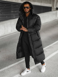 Férfi téli kabát fekete OZONEE O/M3202Z