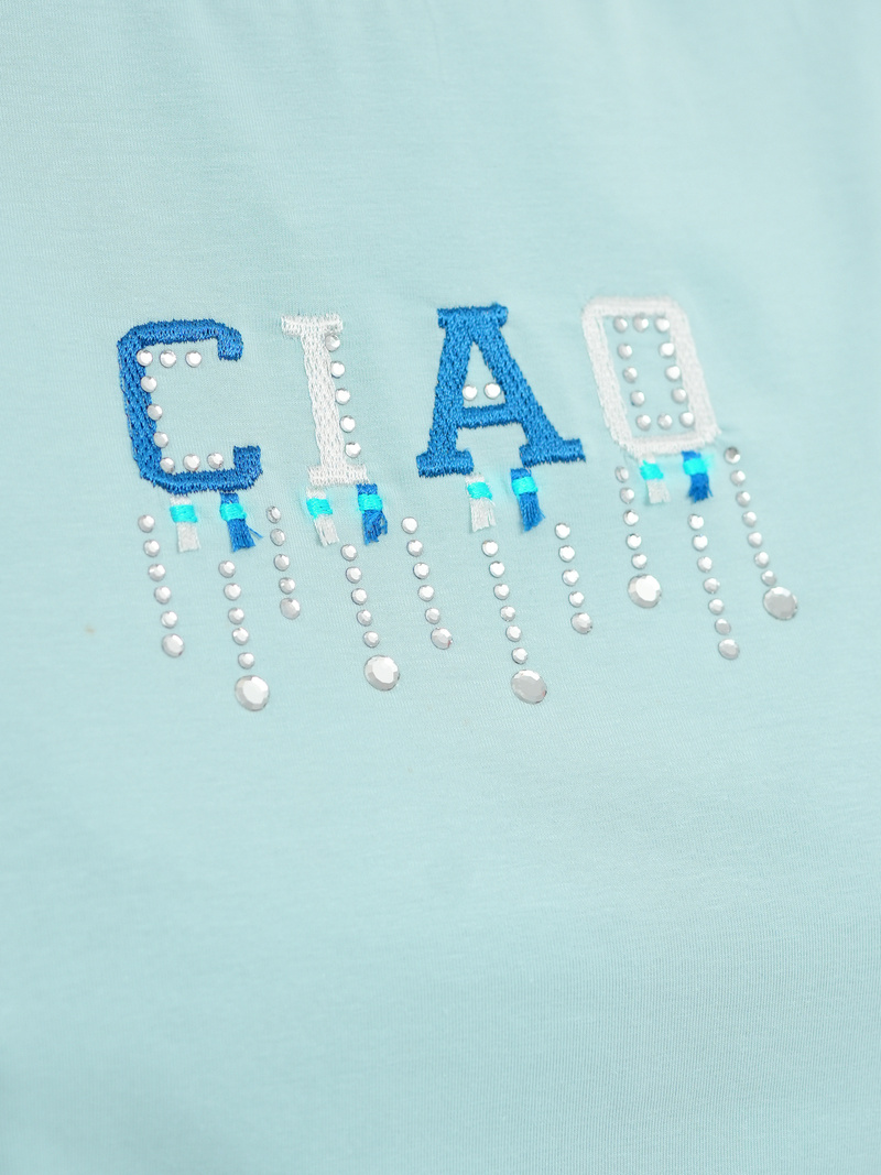 Női Polo Világos-Kék OZONEE JS/RJ77542