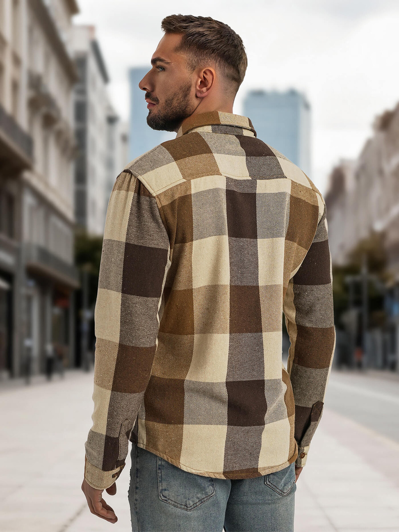 Férfi Ing Camel OZONEE NB/MC728K