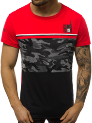 Férfi póló Piros OZONEE JS/SS10979