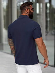 Férfi galléros póló gránát OZONEE NB/MT3142