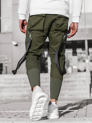 Férfi nadrág jogger Khaki OZONEE G/11133