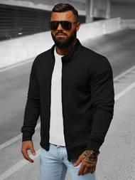 Férfi Pulóver Fekete OZONEE JS/2002Z