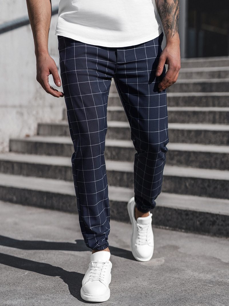 Férfi chino nadrág gránát OZONEE DJ/2275/22Z