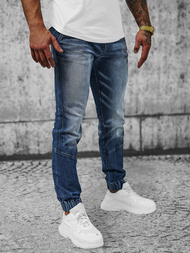 Férfi Nadrág Jogger Sötét-Kék OZONEE NB/MP0118BS