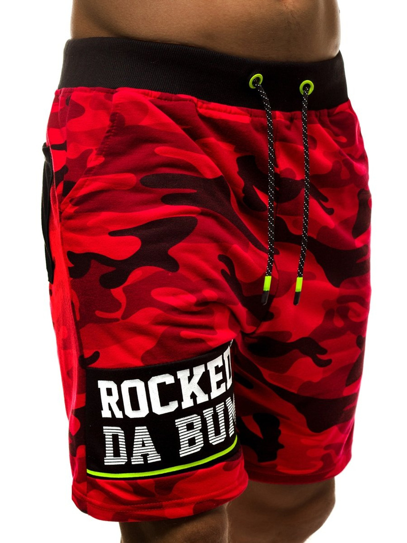 Férfi rövidnadrág Piros JS/KK300161