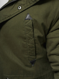Férfi parka kabát khaki OZONEE JD/392Z