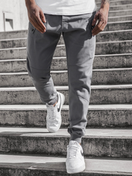 Férfi nadrág jogger Szürke OZONEE O/11103
