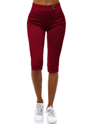 Női leggings Bordó OZONEE JS/1027/B13