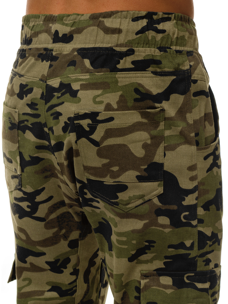 Férfi nadrág jogger Zöld OZONEE A/404