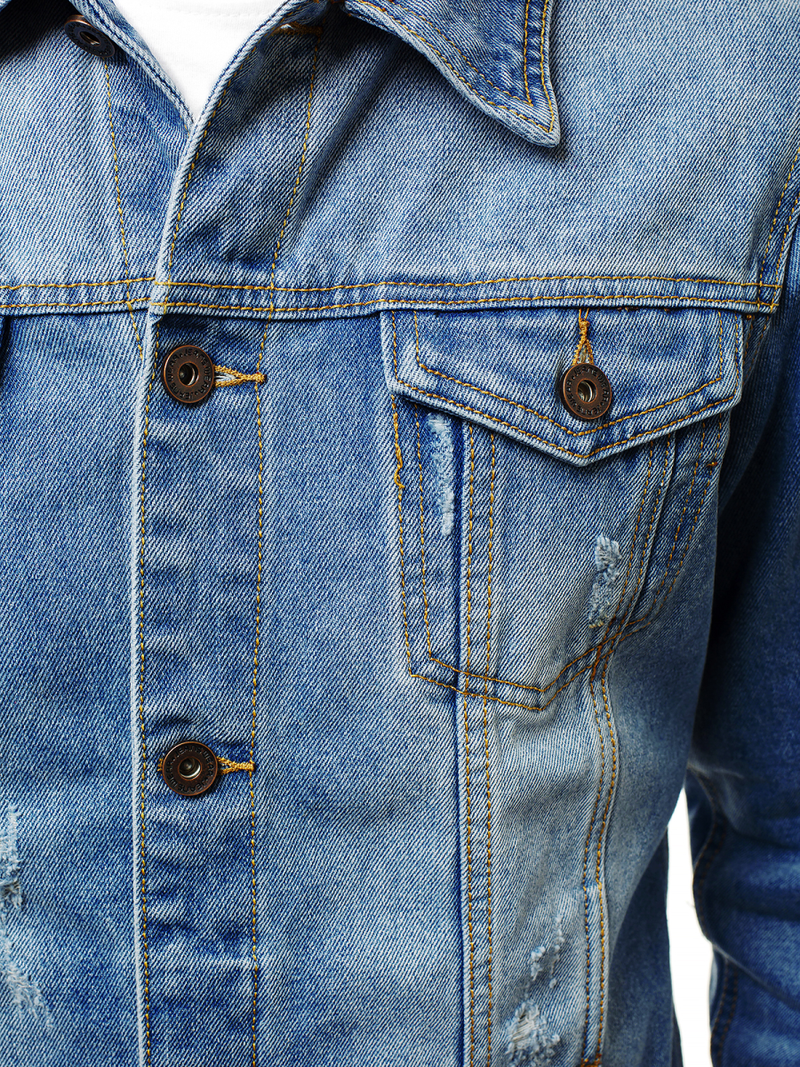 Férfi farmer dzseki kék OZONEE V/19276