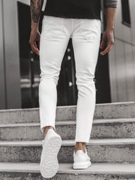 Férfi farmer nadrág Fehér OZONEE B/55118