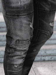 Férfi farmer nadrág fekete OZONEE NB/MP0155N