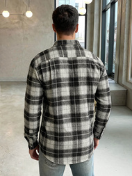 Férfi ing szürke OZONEE V/V172Z