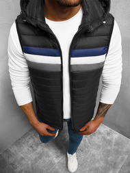 Férfi mellény Fekete OZONEE N/7107/1