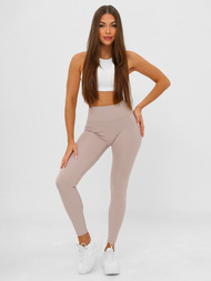 Női leggings púder rózsaszín OZONEE JS/17K580/159