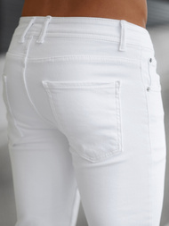 Férfi Farmer Nadrág Fehér OZONEE E/5348/01Z