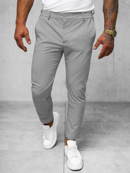 Férfi Chino Nadrág Szürke OZONEE O/1411SP