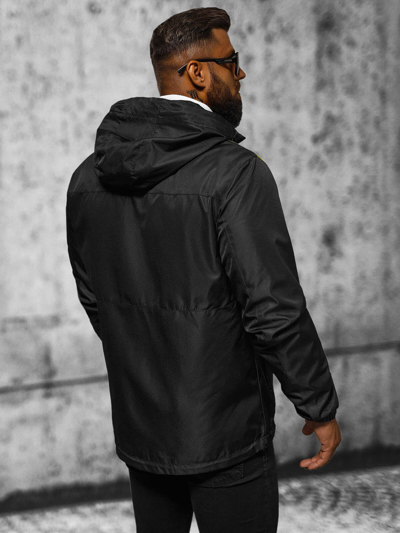 Férfi dzseki fekete OZONEE JS/22M311/392