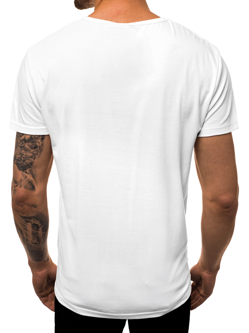 Férfi póló Fehér OZONEE JS/KS1958