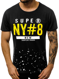 Férfi póló Fekete OZONEE JS/KS2028Z