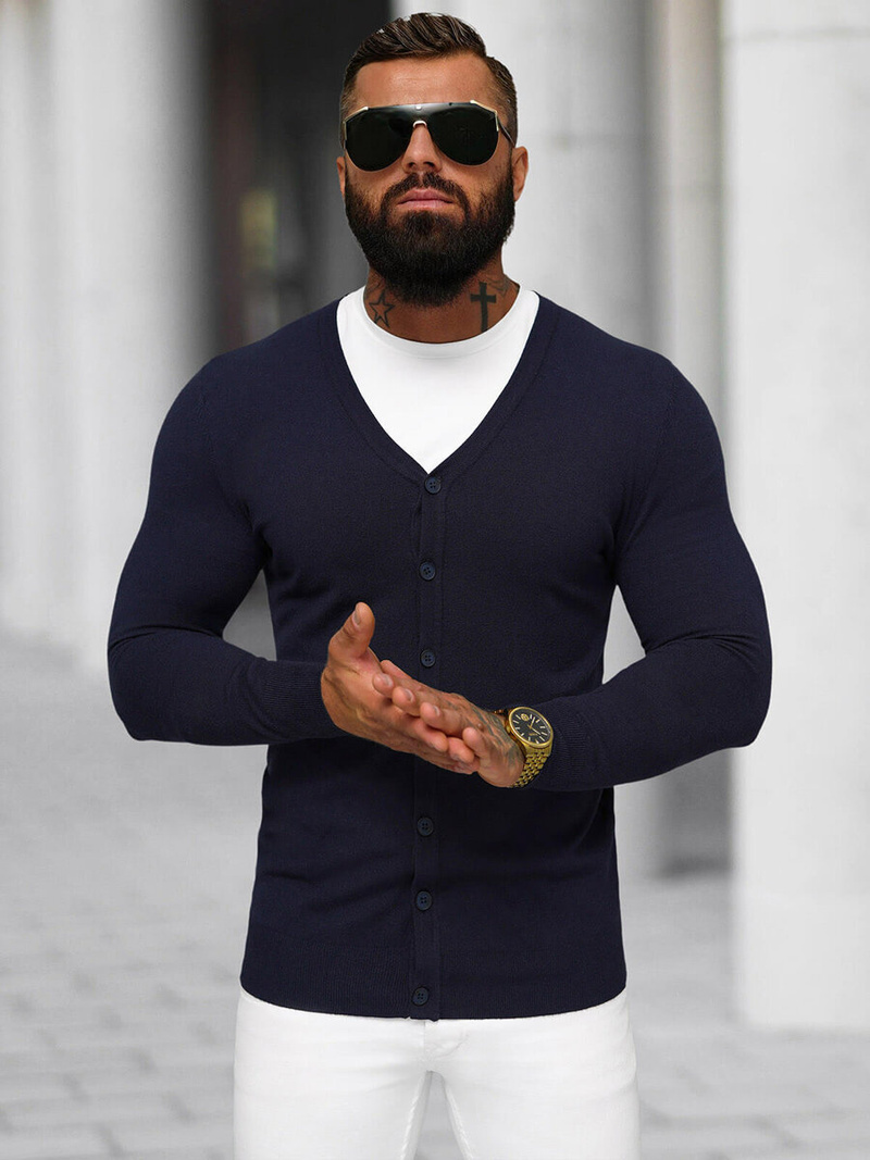 Férfi Pulóver Gránát OZONEE NB/MM6006/6Z