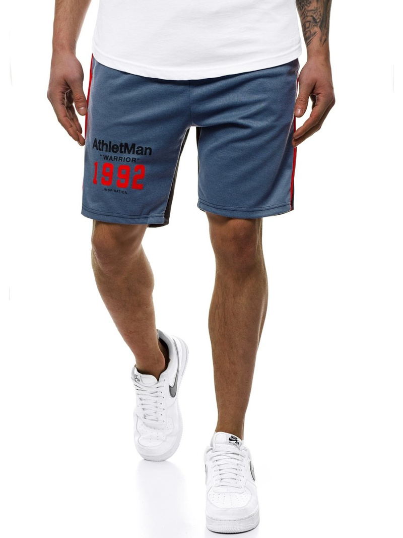 Férfi rövidnadrág Gránát JS/KK300183