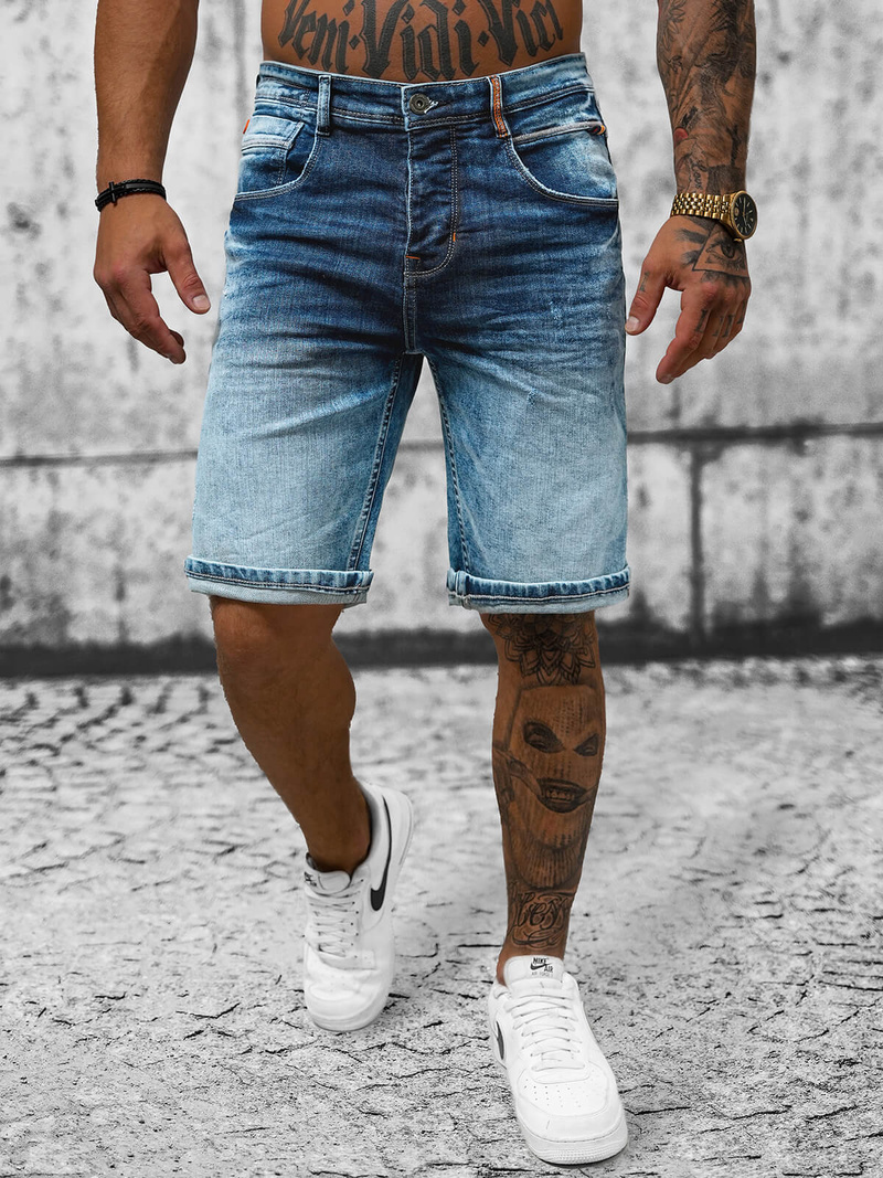 Férfi Rövidnadrág Kék OZONEE O/19300