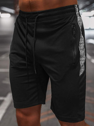 Férfi Szabadidő Együttes Fekete-Ezüst OZONEE O/HM788