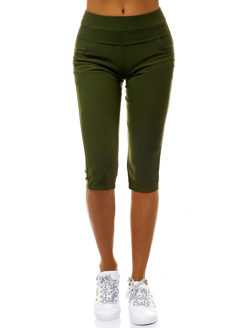 Női leggings Khaki OZONEE JS/1041/A7