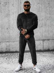 Férfi Melegítő Együttes Fekete OZONEE O/D7516