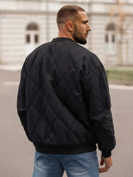 Férfi dzseki fekete OZONEE JS/84M3020/392Z