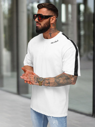 Férfi Póló Fehér OZONEE O/QQ1195