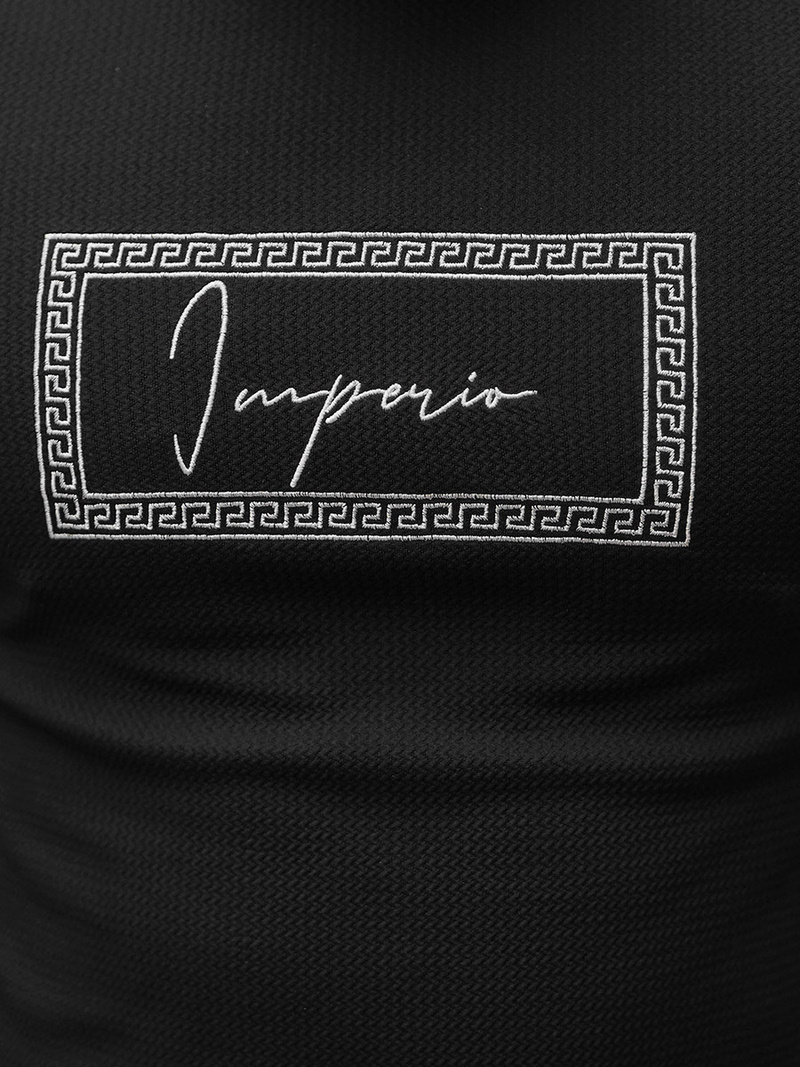 Férfi Pulóver Fekete OZONEE O/D7192