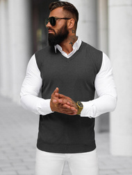 Férfi Pulóver Grafit OZONEE NB/MM6005/3Z