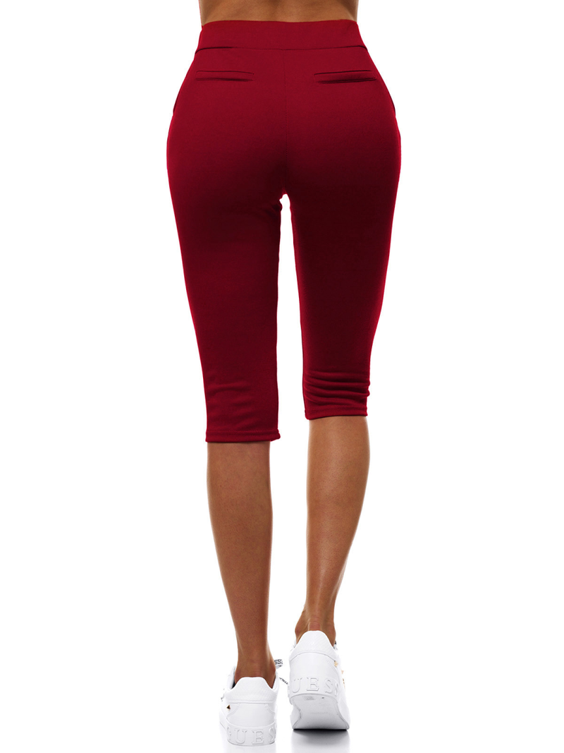 Női leggings Bordó OZONEE JS/1027/B13