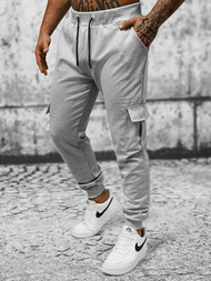 Férfi melegítő nadrág szürke OZONEE JS/8K1130/2