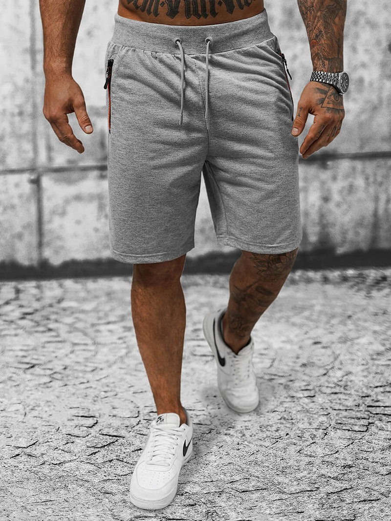 Férfi rövidnadrág Szürke OZONEE JS/8K290