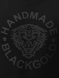 Férfi pulóver fekete OZONEE NB/MF2005